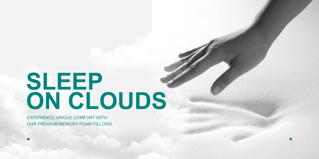 Use SDEEPURPEDIC memory foam pillow to enjoy a good sleep
